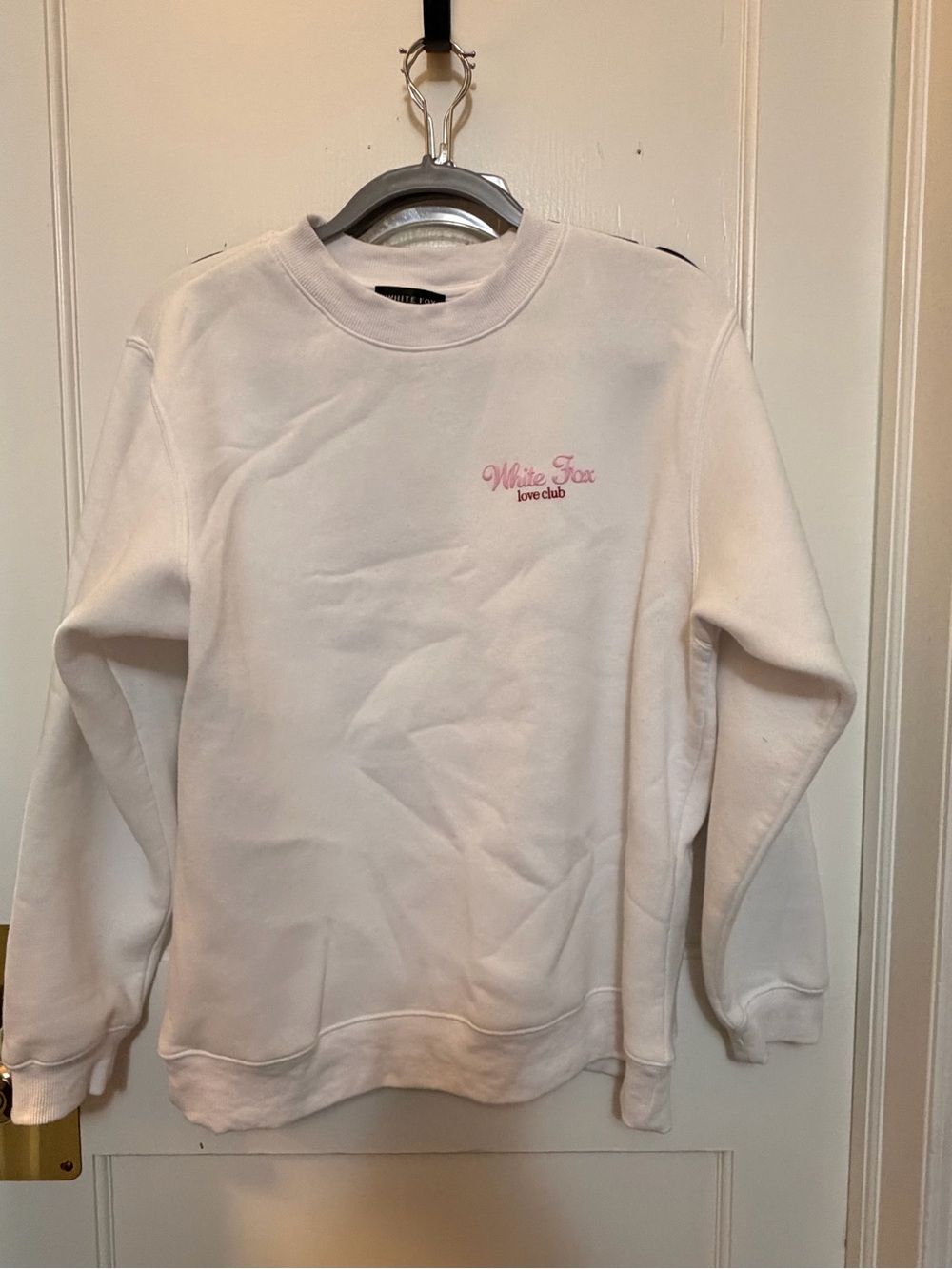 White Fox Sweatshirt - Love Club XS